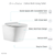 Swiss Madison SM-WT465 Calice Wall-Hung Round Toilet Bowl