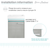 Swiss Madison SM-BV613 Colmer 18" Wall-Mounted Bathroom Vanity in Brushed Grey With Sink