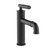 Swiss Madison SM-BF90MB Avallon Single Hole, Single-Handle Sleek, Bathroom Faucet in Matte Black