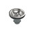 Swiss Madison SM-KD244 4.5" Slotted Stainless Steel Kitchen Sink Basket Strainer and Drain