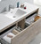 Fresca FCB9260RNW-S-I Catania 60" Rustic Natural Wood Wall Hung Modern Bathroom Cabinet w/ Integrated Single Sink