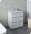 Fresca FCB3130RWH-FC-CWH-U Formosa 30" Floor Standing Modern Bathroom Cabinet w/ Top & Sink in Rustic White