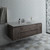 Fresca FCB31-123612ACA-CWH-U Formosa 60" Wall Hung Single Sink Modern Bathroom Cabinet w/ Top & Sink