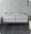 Fresca FCB31-3636RWH-CWH-U Formosa 72" Wall Hung Double Sink Modern Bathroom Cabinet w/ Top & Sinks in Rustic White