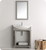 Fresca FCB2303GR-I Hartford 30" Gray Traditional Bathroom Vanity