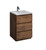 Fresca FCB9324RW-I Lazzaro 24" Rosewood Free Standing Modern Bathroom Cabinet w/ Integrated Sink