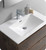 Fresca FCB9330RW-I Lazzaro 30" Rosewood Free Standing Modern Bathroom Cabinet w/ Integrated Sink