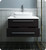 Fresca FCB6130ES-VSL-CWH-V Lucera 30" Espresso Wall Hung Modern Bathroom Cabinet w/ Top & Vessel Sink