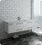 Fresca FCB6160WH-UNS-CWH-U Lucera 60" White Wall Hung Modern Bathroom Cabinet w/ Top & Single Undermount Sink