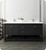 Fresca FCB2372BL-D-CWH-U Manchester 72" Black Traditional Double Sink Bathroom Cabinet w/ Top & Sinks