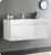Fresca FCB8011WH-I Mezzo 48" White Wall Hung Modern Bathroom Cabinet w/ Integrated Sink
