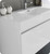 Fresca FCB8011WH-I Mezzo 48" White Wall Hung Modern Bathroom Cabinet w/ Integrated Sink