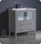 Fresca FCB6230GR-I Torino 30" Gray Modern Bathroom Cabinet w/ Integrated Sink