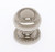 JVJ Polished Nickel 1 1/4" Rope Door Knob With Back Plate - 34516