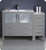 Fresca FCB62-3612GR-I Torino 48" Gray Modern Bathroom Cabinets w/ Integrated Sink