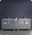 Fresca FCB62-361236GR-I Torino 84" Gray Modern Double Sink Bathroom Cabinets w/ Integrated Sinks