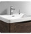 Fresca FCB9024RW-I Tuscany 24" Rosewood Wall Hung Modern Bathroom Cabinet w/ Integrated Sink