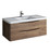 Fresca FCB9048RW-I Tuscany 48" Rosewood Wall Hung Modern Bathroom Cabinet w/ Integrated Sink