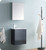 Fresca FCB8003GG-I Valencia 20" Dark Slate Gray Wall Hung Modern Bathroom Vanity