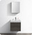 Fresca FCB8324GO-I Valencia 24" Gray Oak Wall Hung Modern Bathroom Vanity