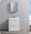 Fresca FCB8430WH-I Valencia 30" Glossy White Free Standing Modern Bathroom Vanity