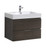 Fresca FCB8330GO-I Valencia 30" Gray Oak Wall Hung Modern Bathroom Vanity