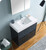 Fresca FCB8436GG-I Valencia 36" Dark Slate Gray Free Standing Modern Bathroom Vanity
