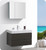 Fresca FCB8336GO-I Valencia 36" Gray Oak Wall Hung Modern Bathroom Vanity