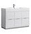 Fresca FCB8448WH-I Valencia 48" Glossy White Free Standing Modern Bathroom Vanity