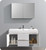 Fresca FCB8348WH-I Valencia 48" Glossy White Wall Hung Modern Bathroom Vanity