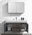 Fresca  FCB8348GO-I Valencia 48" Gray Oak Wall Hung Modern Bathroom Vanity