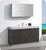 Fresca FCB8460GO-I Valencia 60" Gray Oak Free Standing Modern Bathroom Vanity