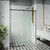 Vigo Luca 60 x 74 Frameless Sliding Shower Door With Rollerdisk Technology In Matte Black
