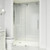 Vigo Elan Cass Aerodynamic 64 In. x 76 In. Frameless Sliding Glass Shower Door In Stainless Steel