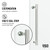 Vigo Elan Cass Aerodynamic 64 In. x 76 In. Frameless Sliding Glass Shower Door In Stainless Steel