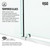 Vigo 35 in. L x 46 in. W x 76 in. H Elan E-Class Frameless Shower Enclosure In Stainless Steel
