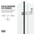 Vigo 35 in. L x 46 in. W x 76 in. H Elan E-Class Frameless Shower Enclosure In Stainless Steel