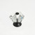 JVJ Oil Rubbed Bronze 30 mm (1 3/16") 6 Sided 31% Leaded Crystal Door Knob - 34220