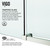 Vigo Elan E-Class 60 In. x 66 In. Frameless Bathtub Sliding Shower Door In Stainless Steel With Clear Glass