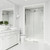 Vigo Elan Cass Aerodynamic 72 In. x 76 In. Frameless Sliding Glass Shower Door In Chrome