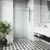 Vigo Elan Cass Aerodynamic 72 In. x 76 In. Frameless Sliding Glass Shower Door In Chrome
