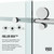 Vigo 35 in. L x 46 in. W x 76 in. H Elan E-Class Frameless Shower Enclosure In Chrome