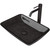 Vigo Rectangular Gray Onyx Glass Vessel Bathroom Sink And Lexington Cfiber© Vessel Faucet Set In Matte Black With Pop-Up Drain - 17 7/8 inch