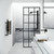 Vigo 34 in. W x 74 in. H Mosaic Fixed Frame Shower Screen