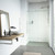 Vigo Elan E-Class 60 In. x 76 In. Frameless Sliding Shower Door In Stainless Steel With Clear Glass