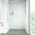 Vigo Elan E-Class 60 In. x 76 In. Frameless Sliding Shower Door In Stainless Steel With Clear Glass