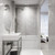 Vigo 56-60 in. W x 66 in. H Elan Hart Frameless Shower Door In Chrome