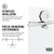 Vigo 56-60 in. W x 66 in. H Elan Hart Frameless Shower Door In Chrome
