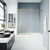 Vigo Luca 60 x 58 Adjustable Frameless Sliding Tub Door In Matte Brushed Gold