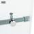 Vigo 56-60 in. W x 76 in. H Elan Hart Frameless Shower Door In Chrome